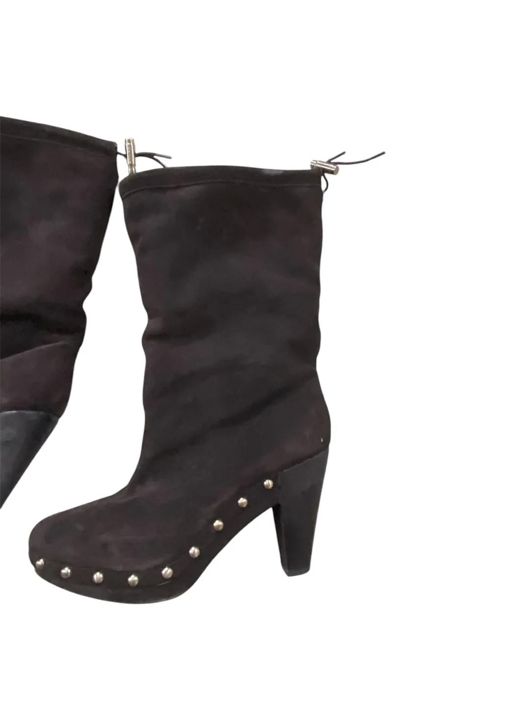 Michael Kors Brown Suede Boots, Size 8.5 image indicator(5)