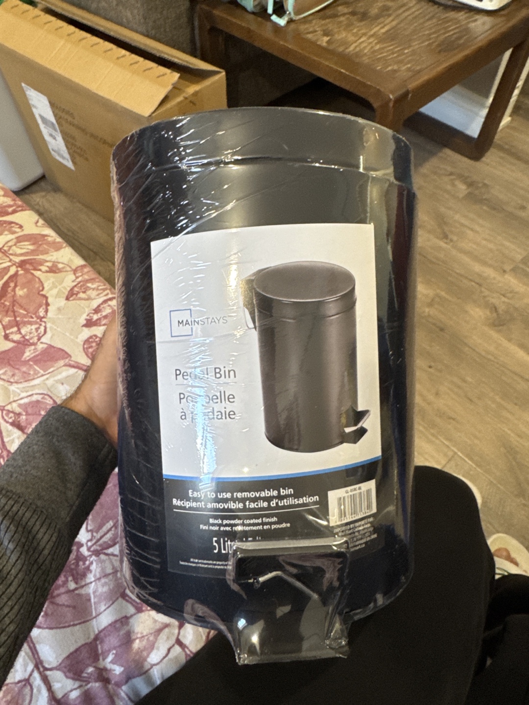 Mainstays 5 Litre Pedal Bin