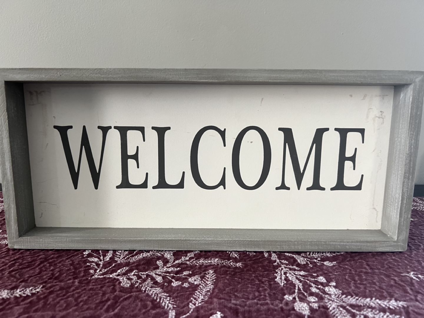 Quill & Paper by SixTrees Welcome Sign
