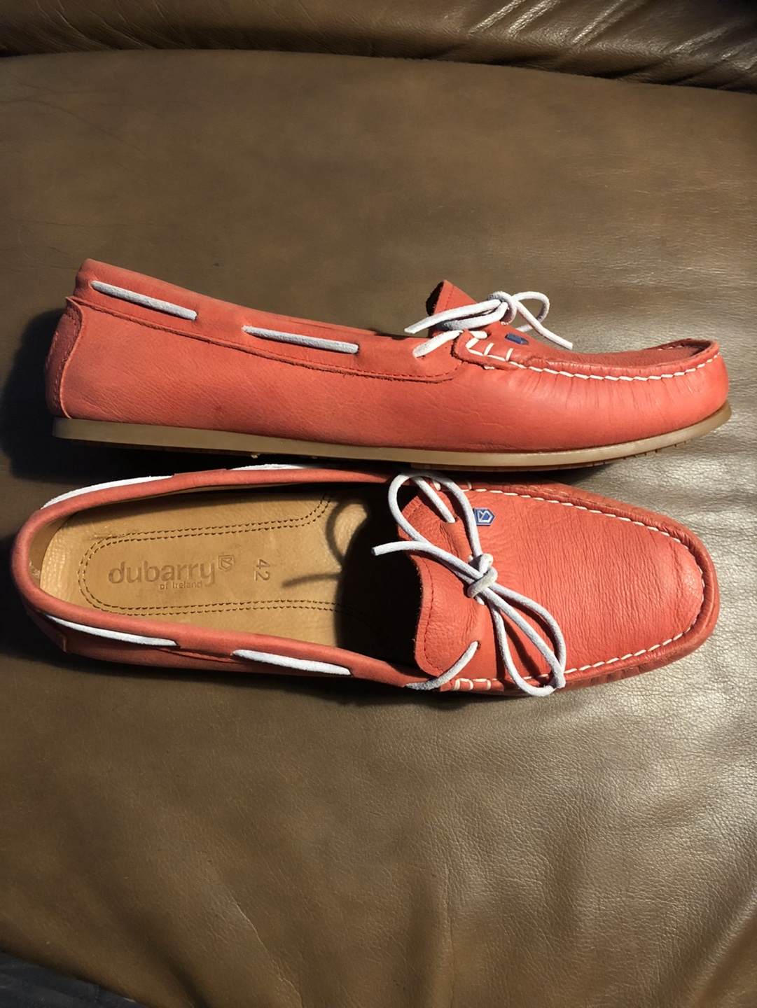 Dubarry Women's Coral Leather Loafers Size 42 - photo 2
