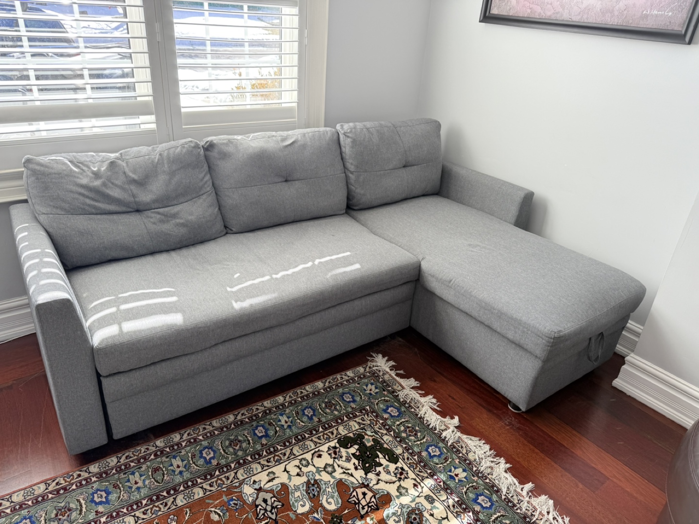 Grey Sectional Sofa Bed
