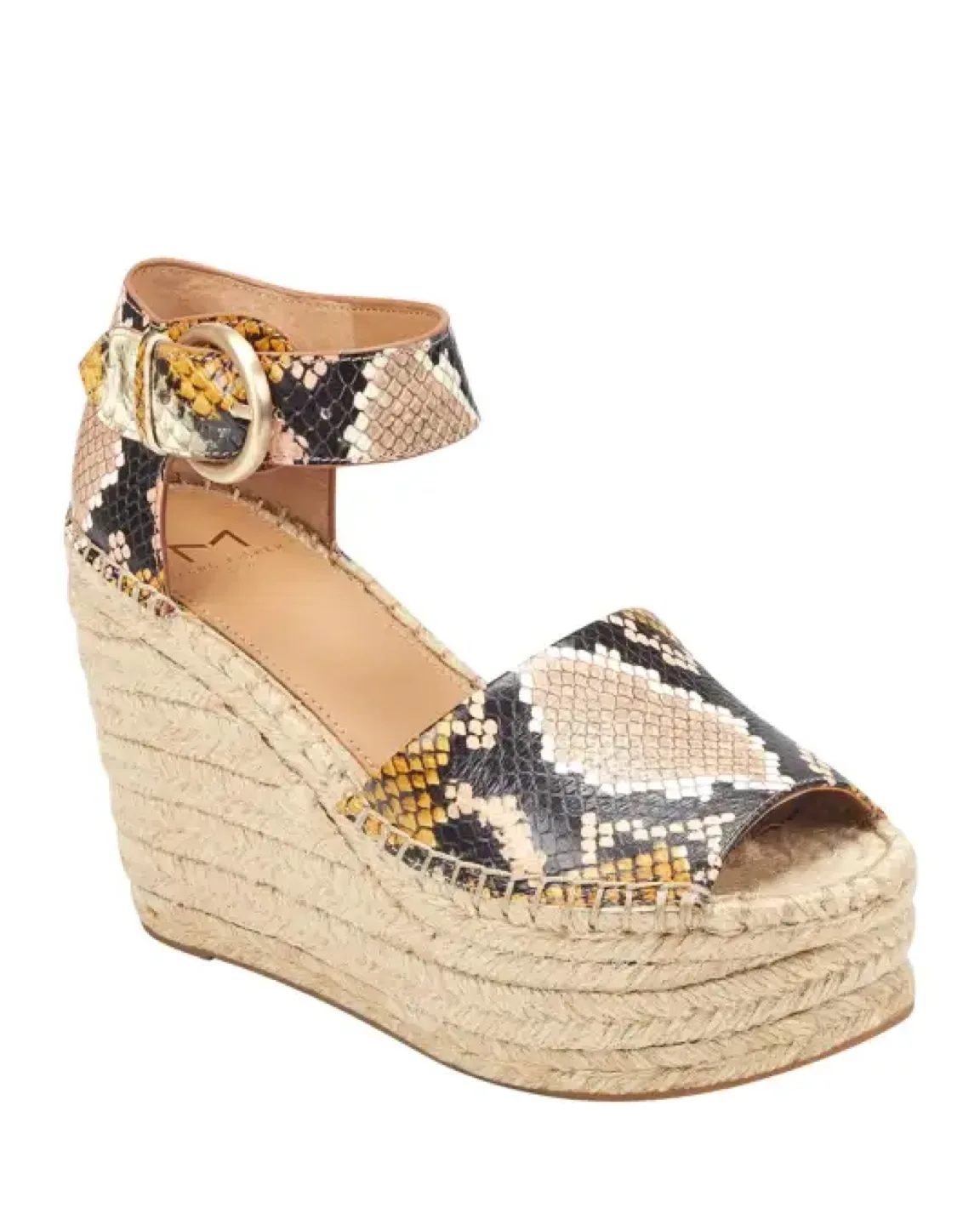 Marc Fisher LTD Alida Espadrille Platform Wedge Shoes image indicator(2)