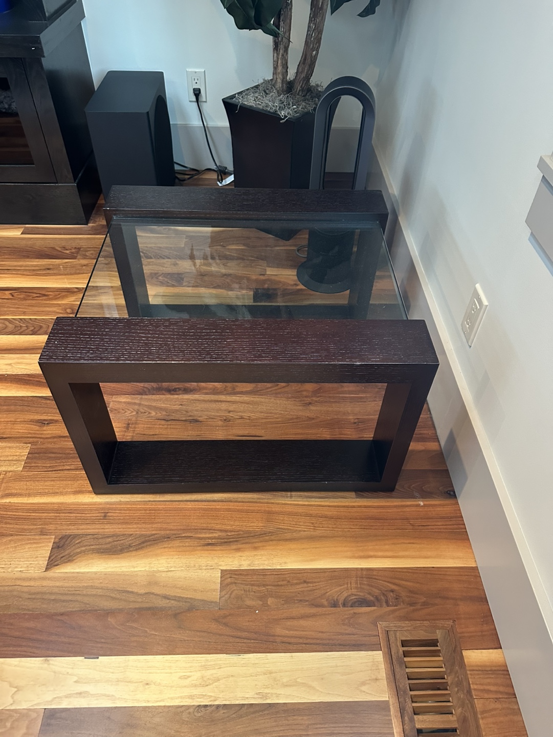 Modern Glass Top Coffee Table - photo 2