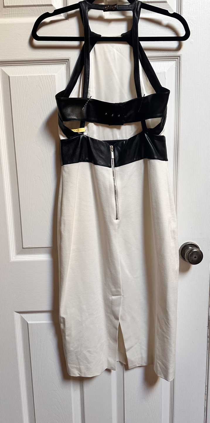 Marciano White and Black Pencil Dress Size 6 - photo 2