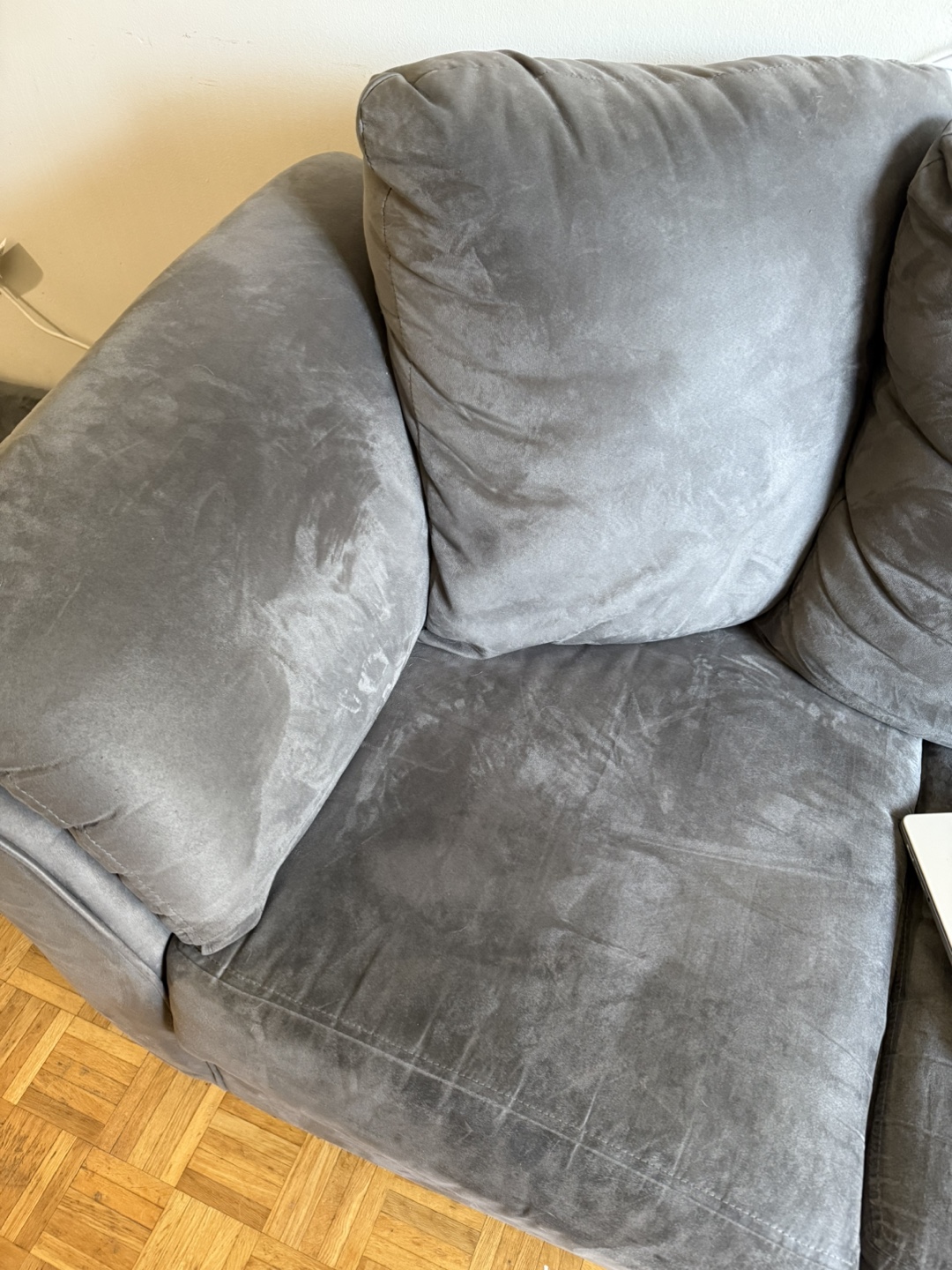 NEED TO GO : Grey Fabric Sofa - photo 4