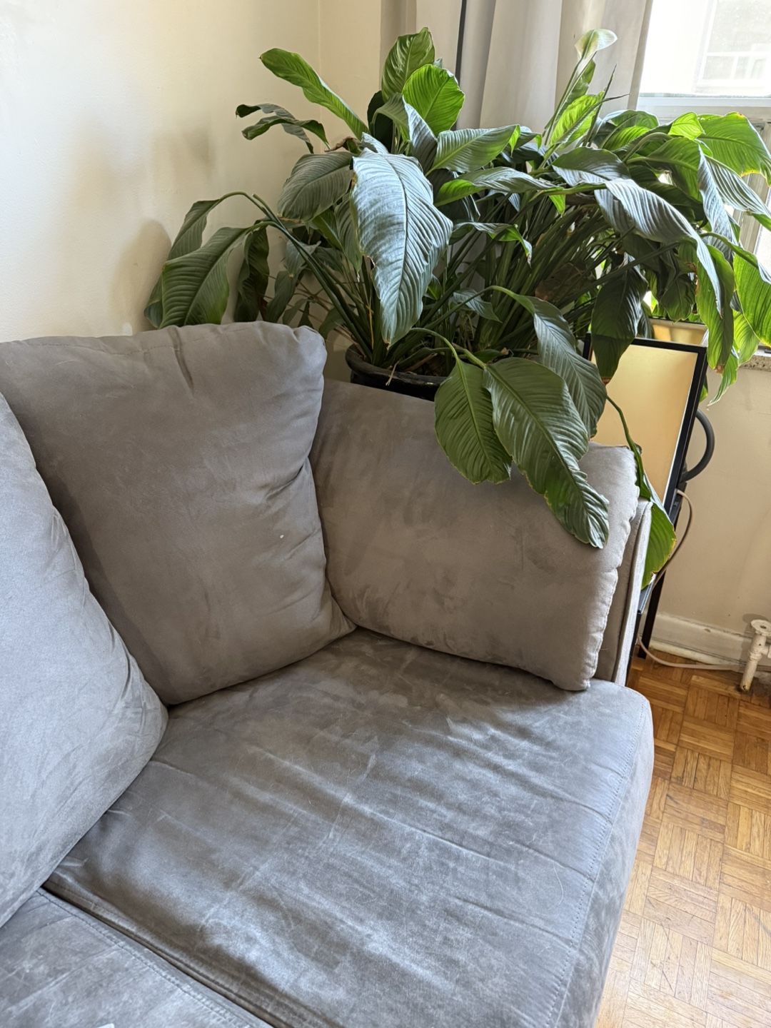 NEED TO GO : Grey Fabric Sofa - photo 2