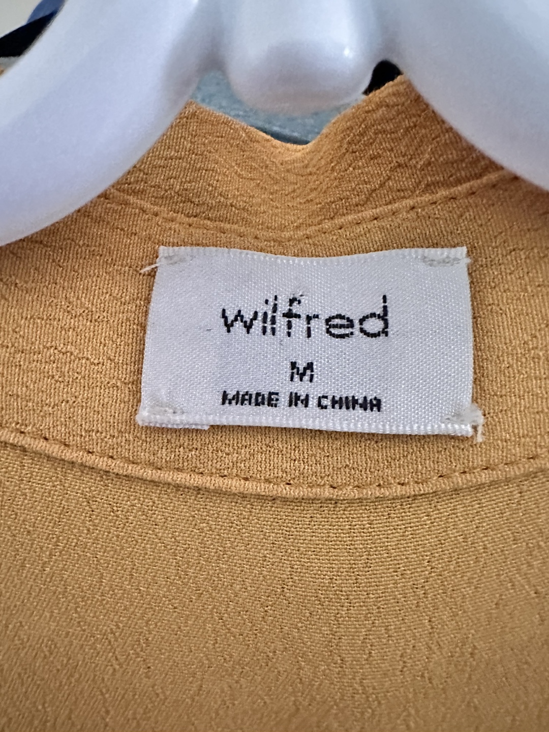 Wilfred Mustard Yellow Midi Dress, Size M - photo 2
