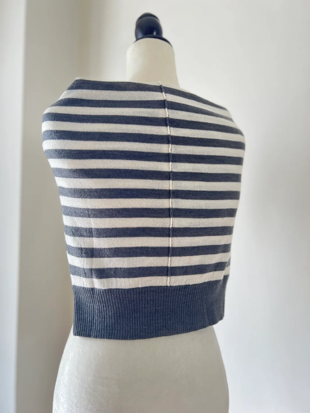 Striped Knit Cardigan Sweater image indicator(9)