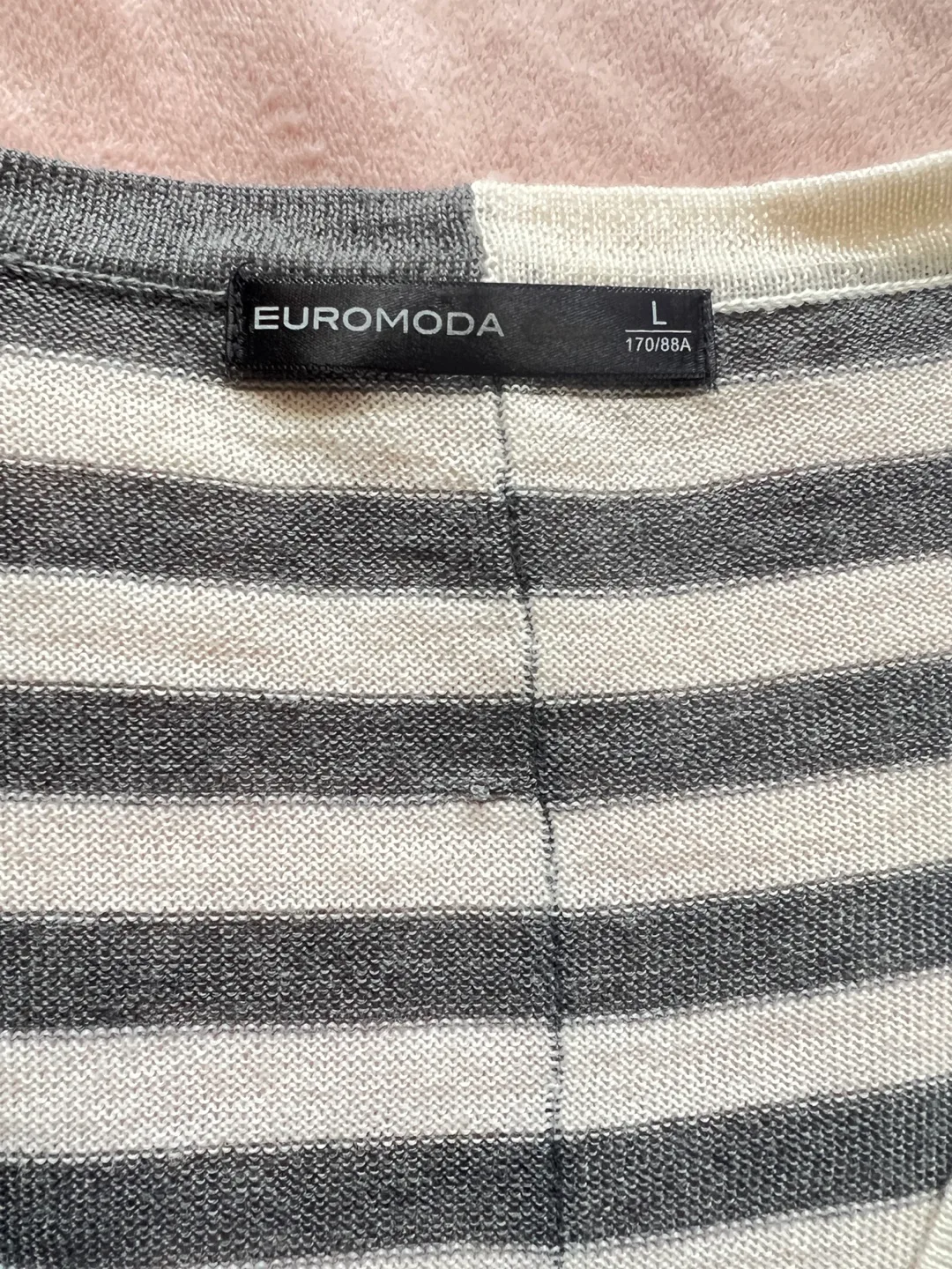 Striped Knit Cardigan Sweater image indicator(10)