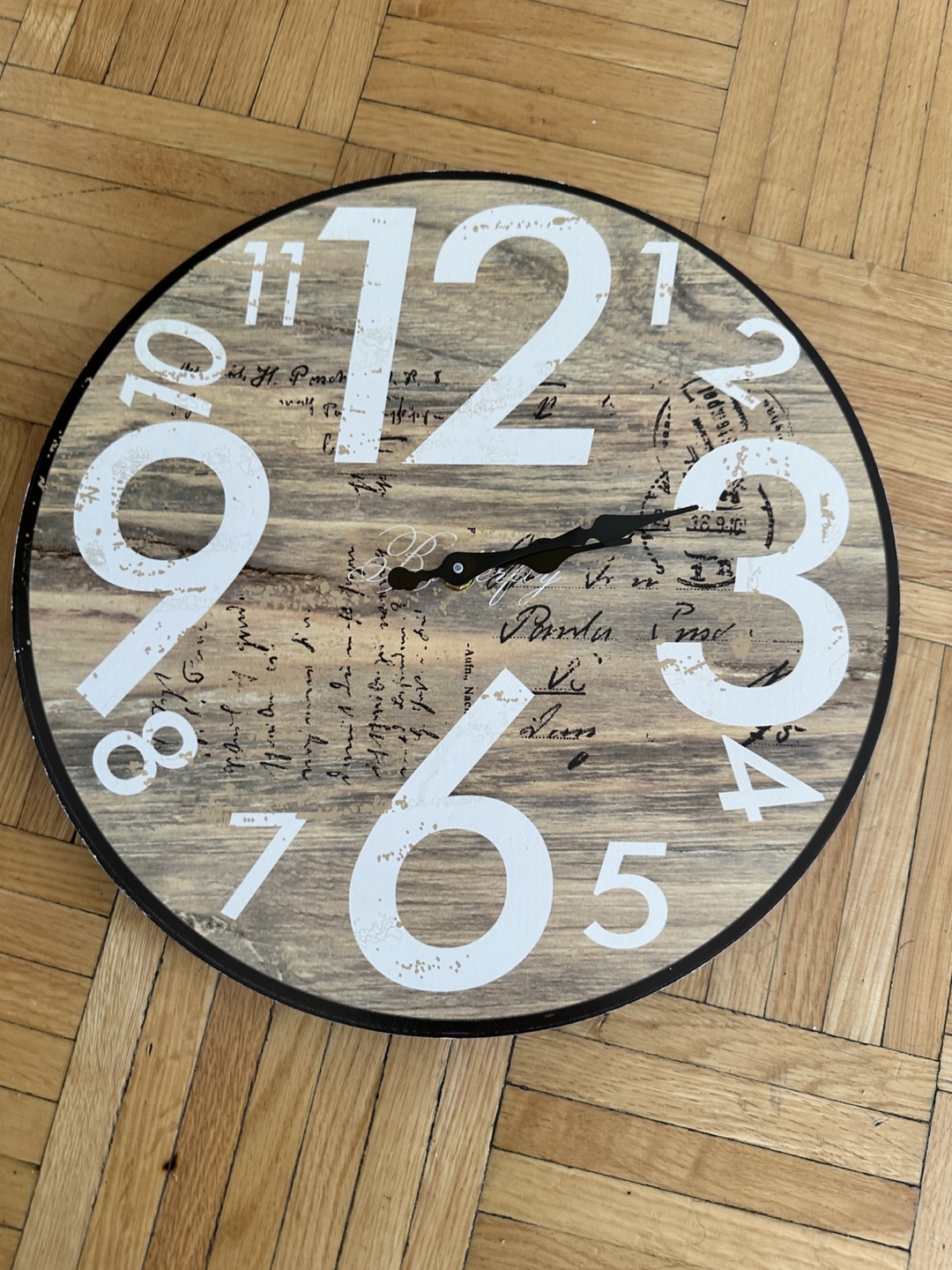 Vintage-Style Wall Clock