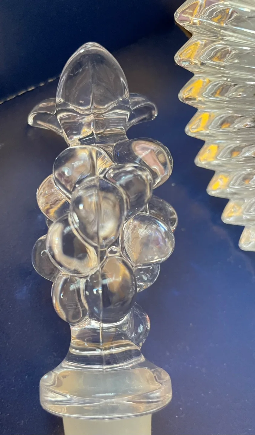 Mikasa Crystal Wine Bottle Stopper and Coaster Set image indicator(4)