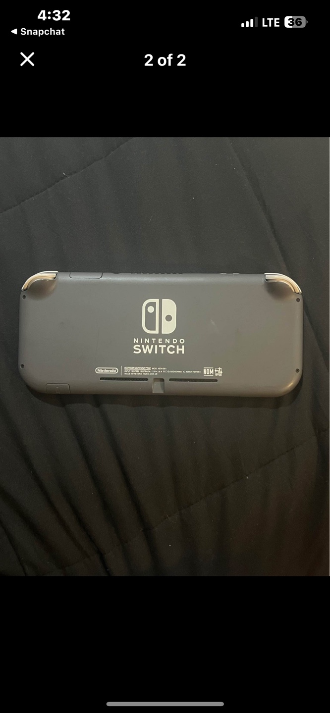 Nintendo Switch Lite - Grey - photo 2