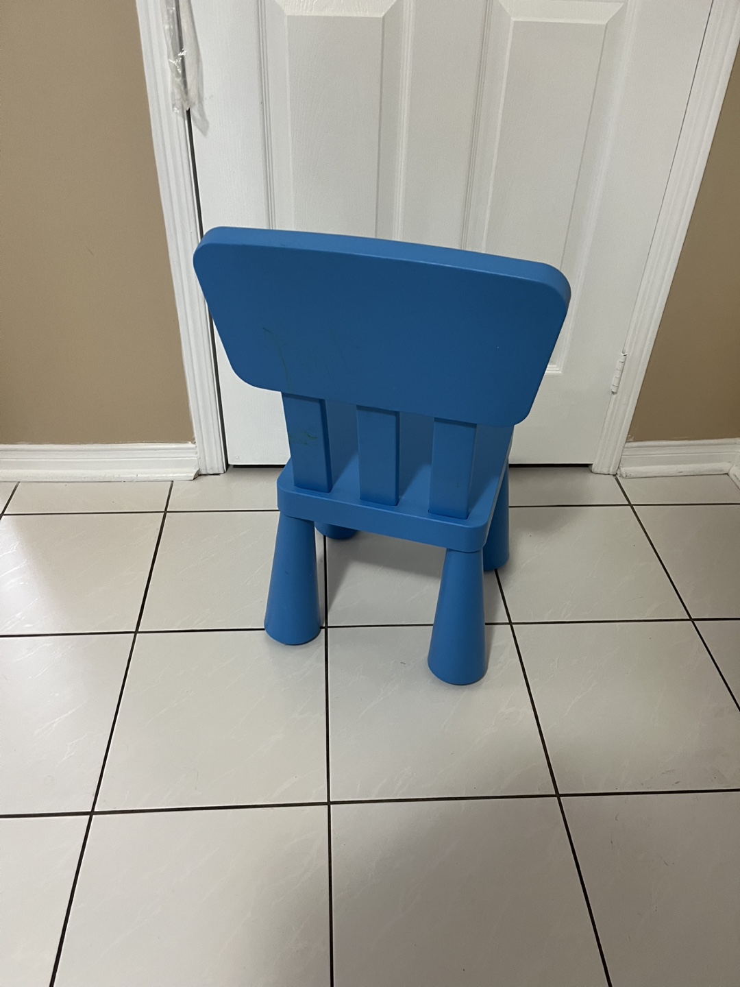Children's Plastic Chair - Blue - photo 4