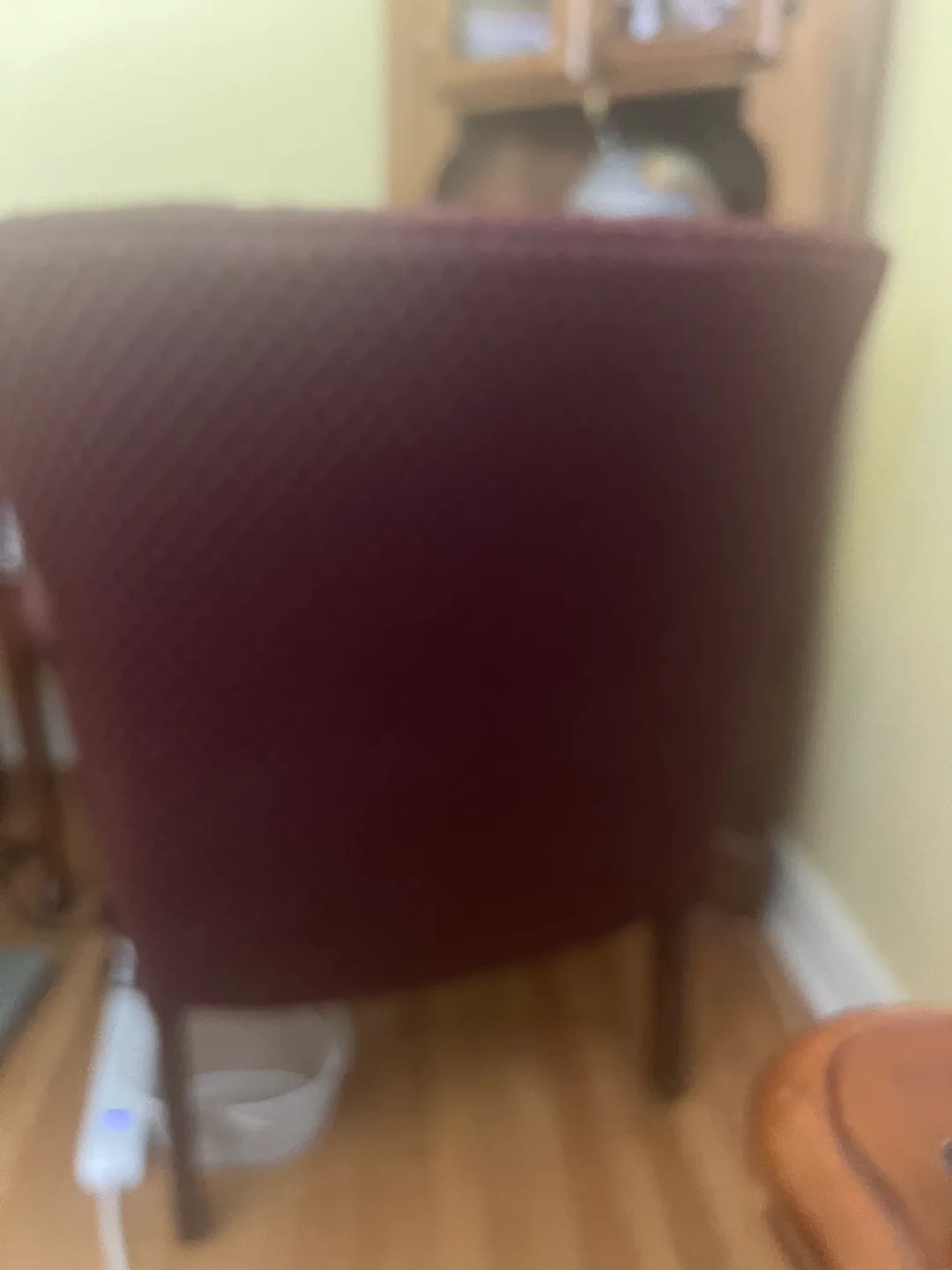 Vintage Burgundy Armchair image indicator(5)