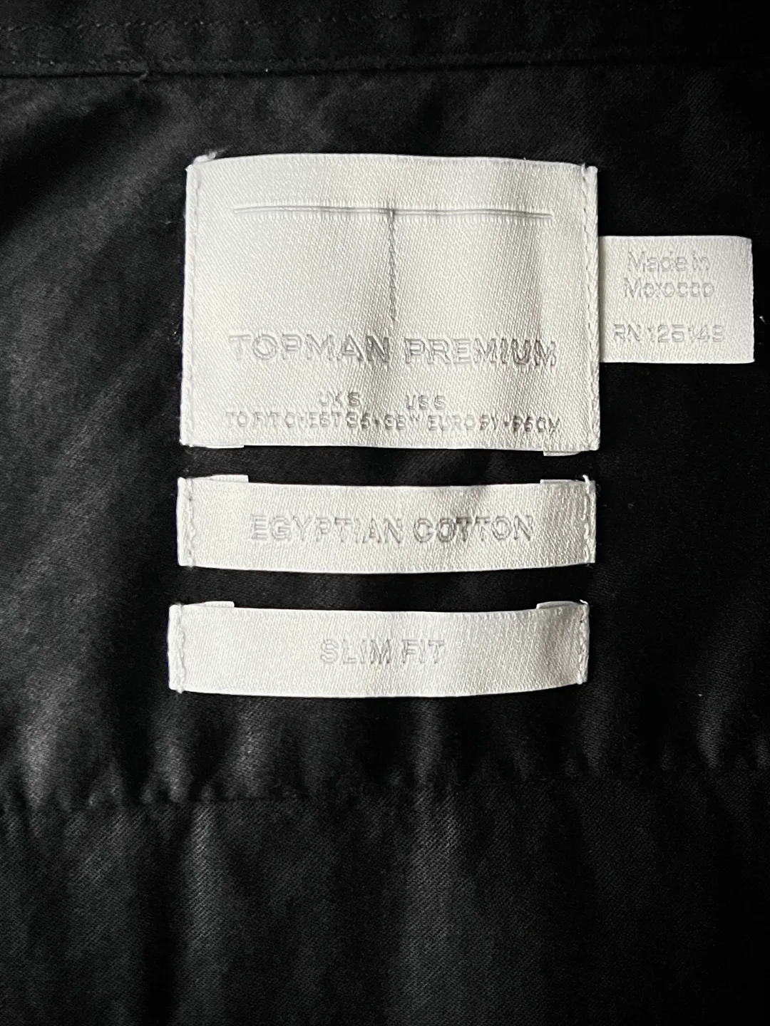 Men's Black Topman Premium Dress Shirt image indicator(10)