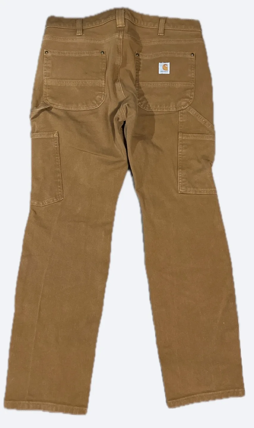 Carhartt Men's Brown Carpenter Jeans image indicator(2)
