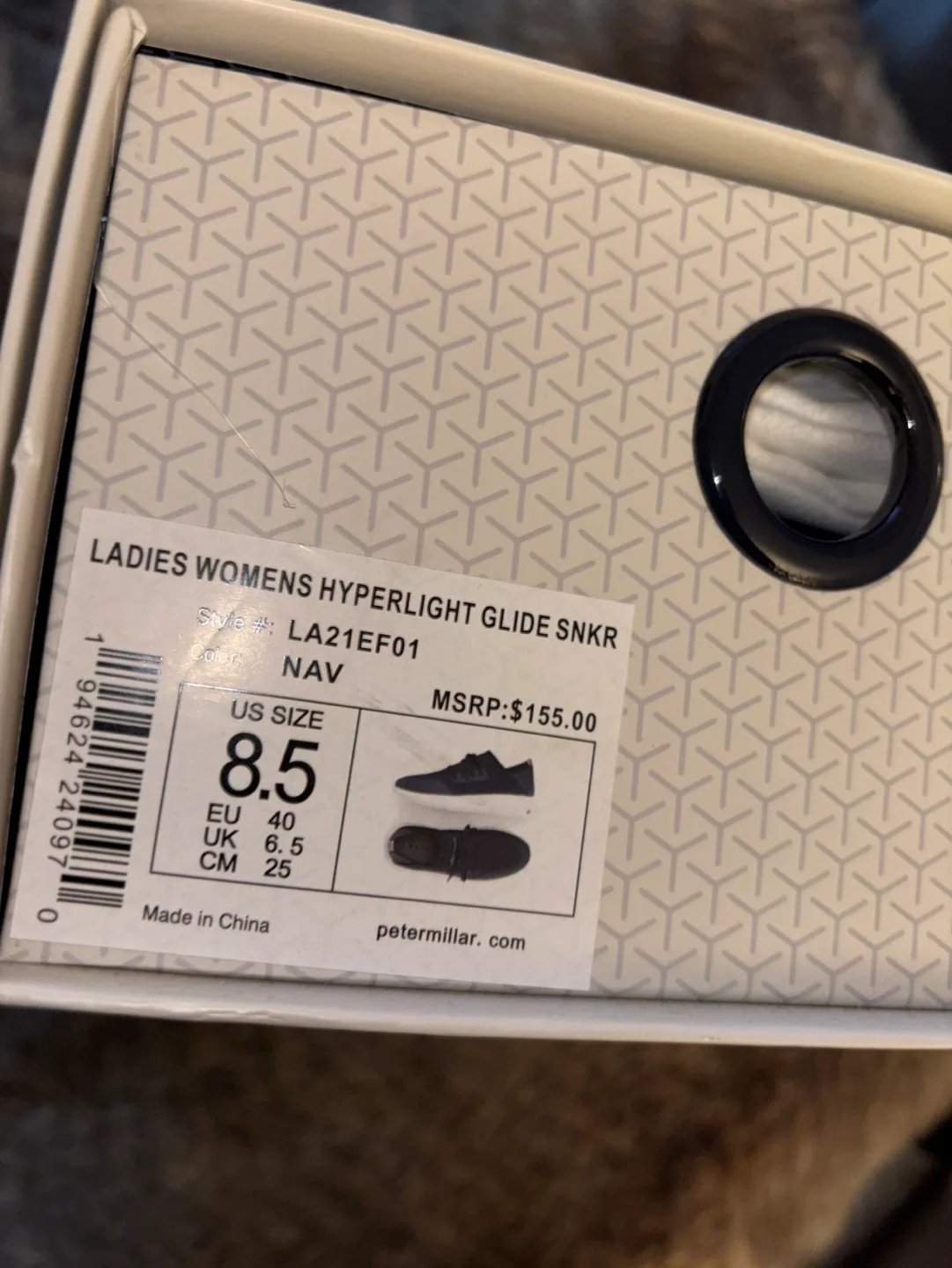 Peter Millar NEW Women's Hyperlight Glide Sneakers - Size 8.5 image indicator(3)