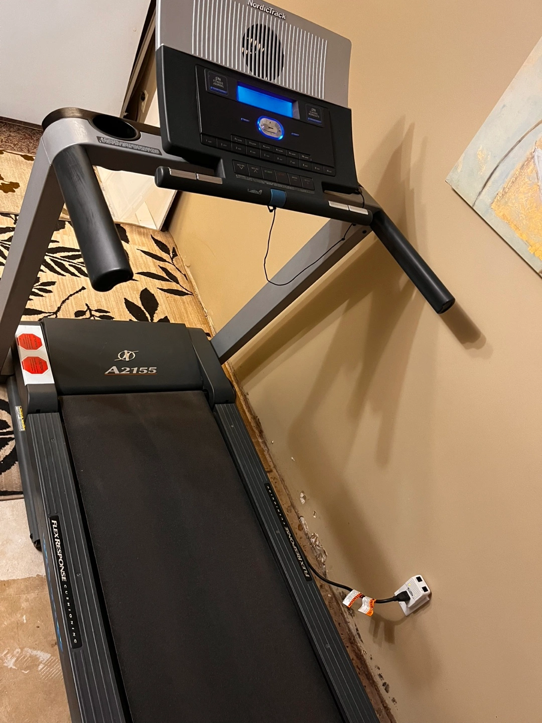 A2105 Treadmill Nordictrack Treadmill Flex Response Trademill