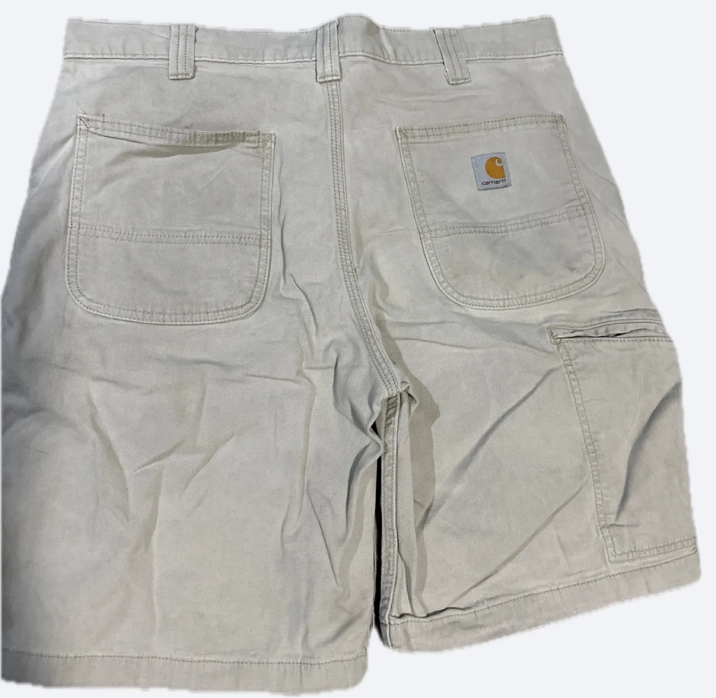 Carhartt Men's Beige Cargo Shorts image indicator(2)