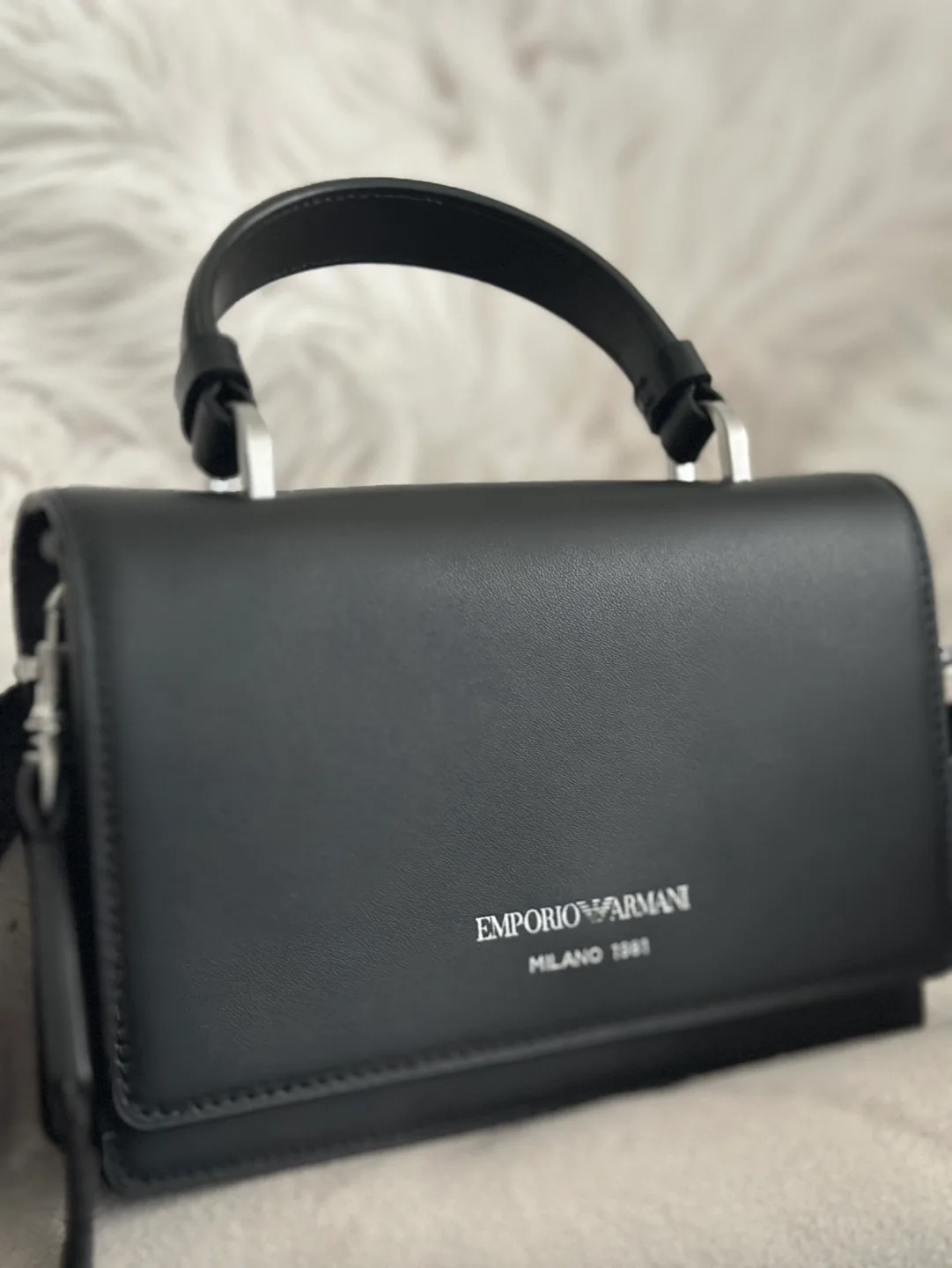 Emporio Armani Black Crossbody Bag image indicator(4)