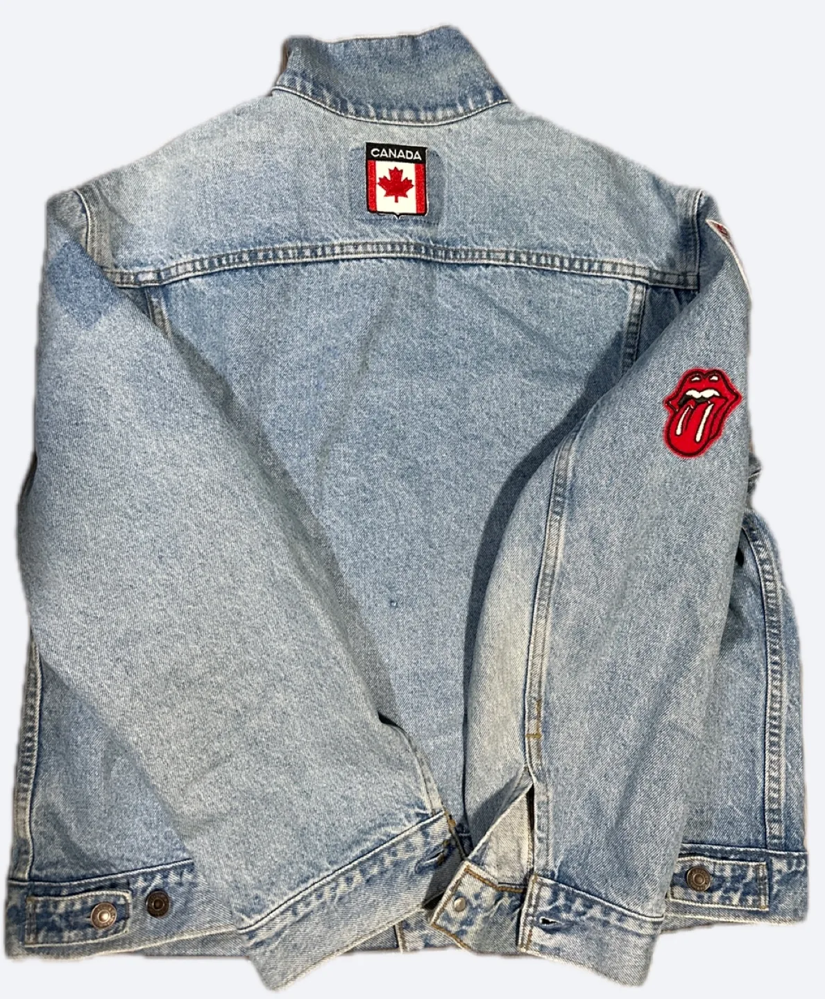Vintage Denim Jacket with Patches image indicator(2)