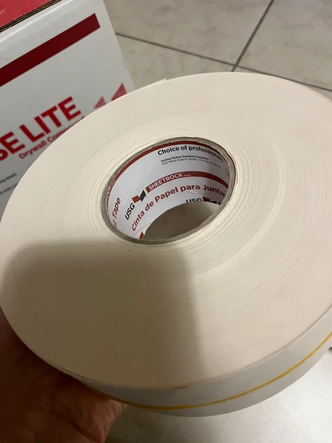 Drywall Tape and Drywall Compound image indicator(4)