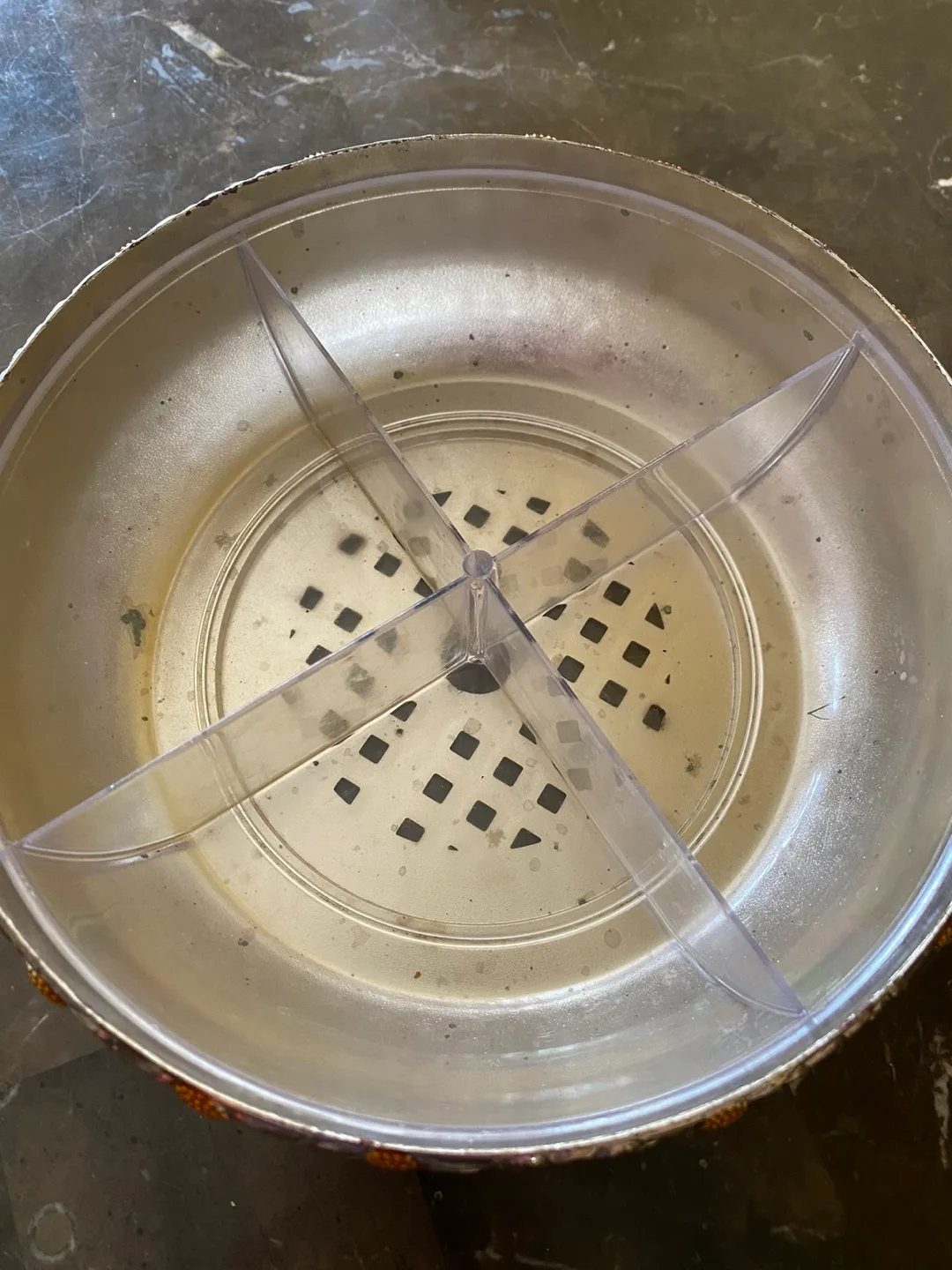 Vintage Silver Daisy Trinket Dish 🧡 image indicator(2)