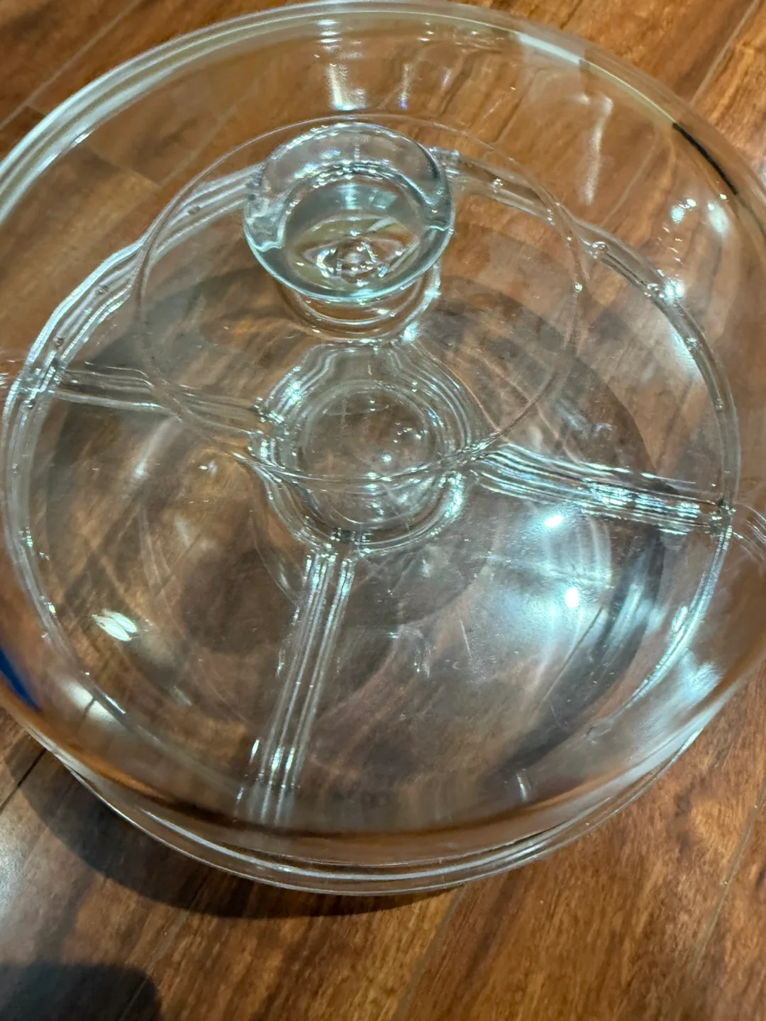 Divided Serving Platter with Dome Lid 🧡 image indicator(4)