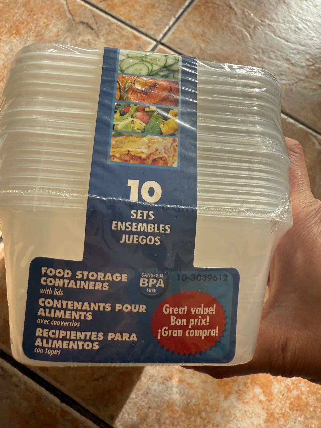 Food Storage Containers with Lids 🧡 image indicator(3)