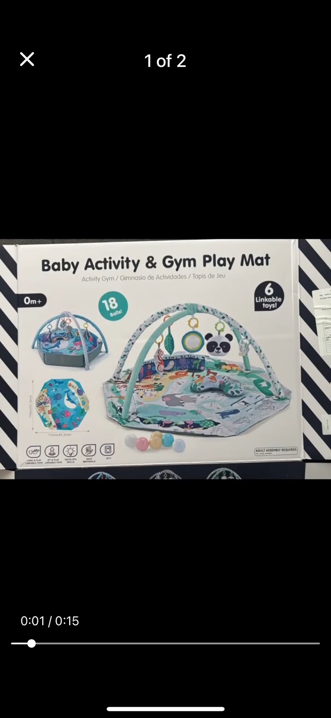Little Tikes Baby Activity Gym Play Mat - photo 2