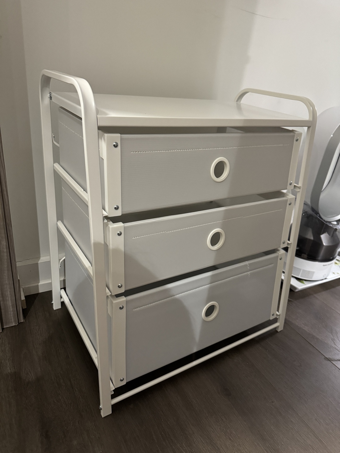 IKEA LOTE 3-Drawer Chest - White