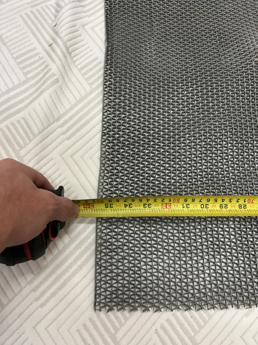 Grey Plastic Matting - 36" x 120" - photo 2