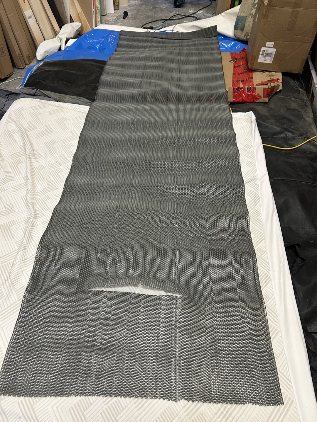 Grey Plastic Matting - 36" x 120" - photo 4