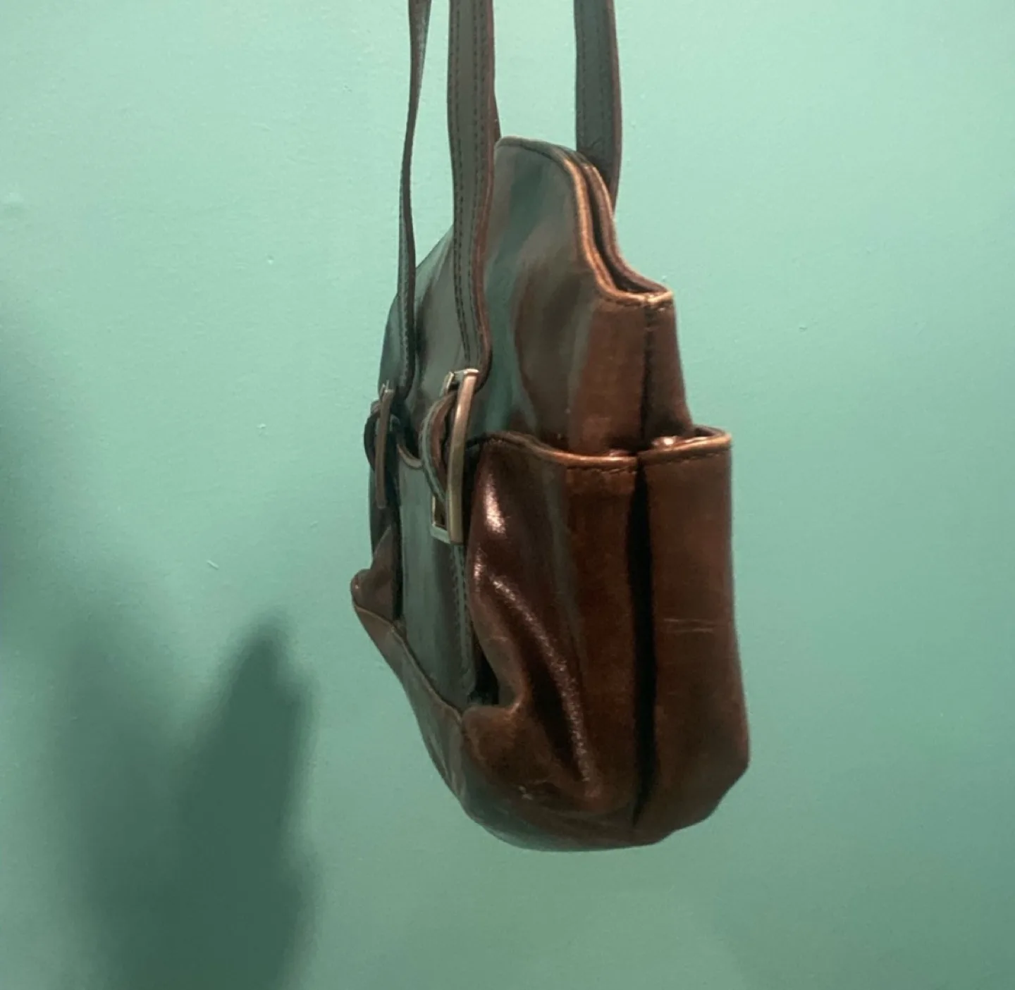 Kenneth Cole Women’s Leather Handbag 🧡 image indicator(2)