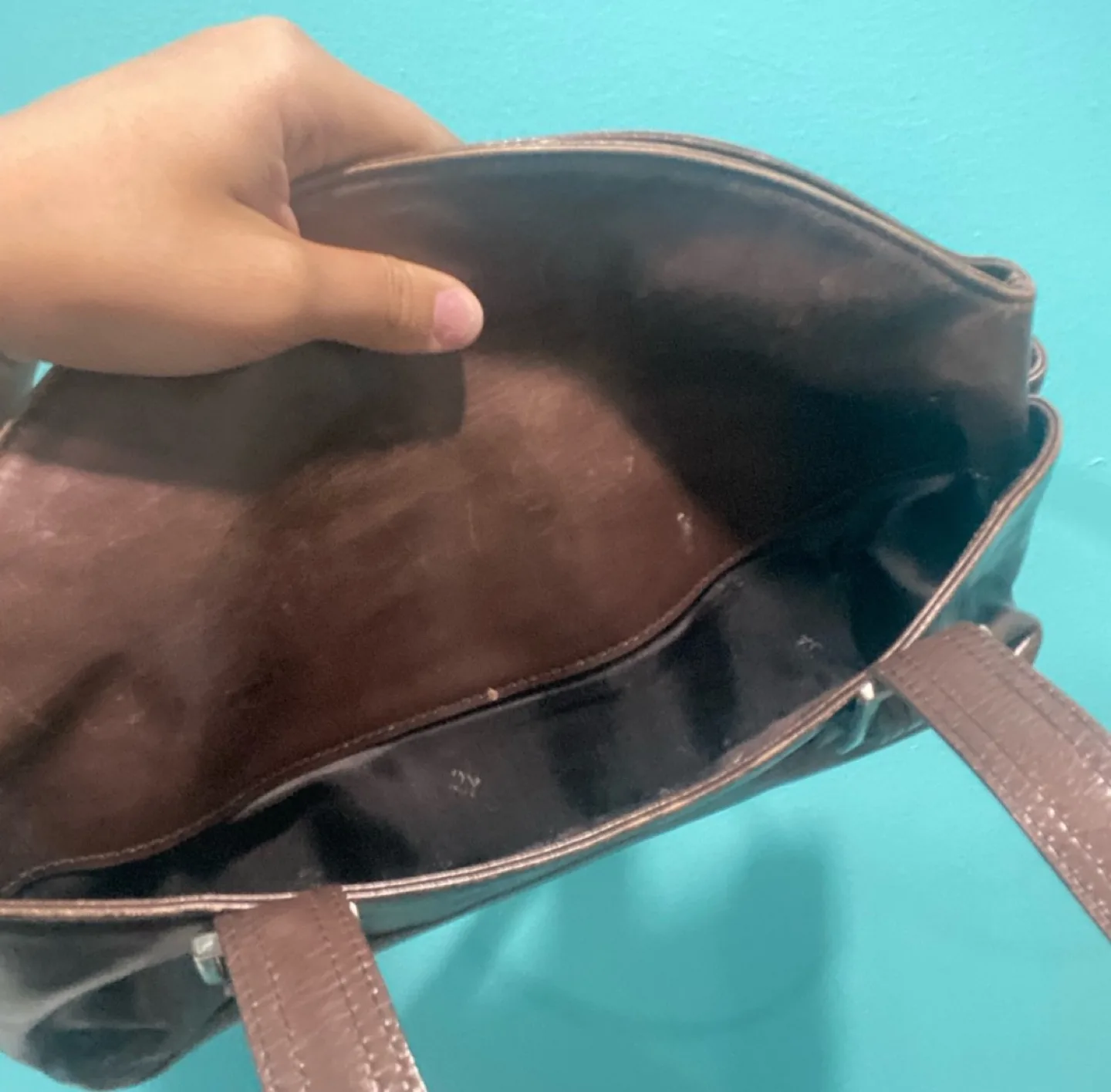 Kenneth Cole Women’s Leather Handbag 🧡 image indicator(5)