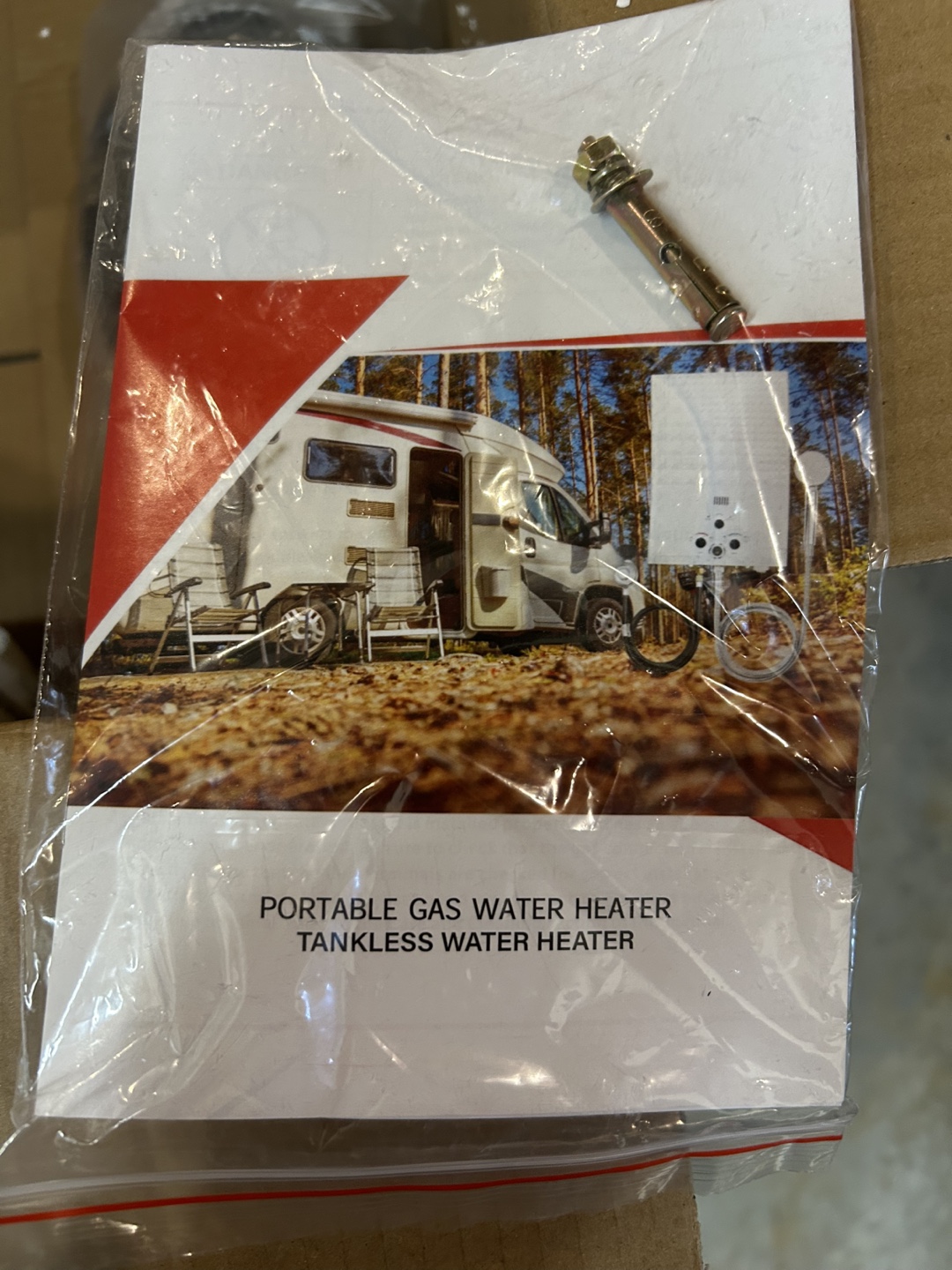 Portable Tankless Gas Water Heater - 18L - photo 2