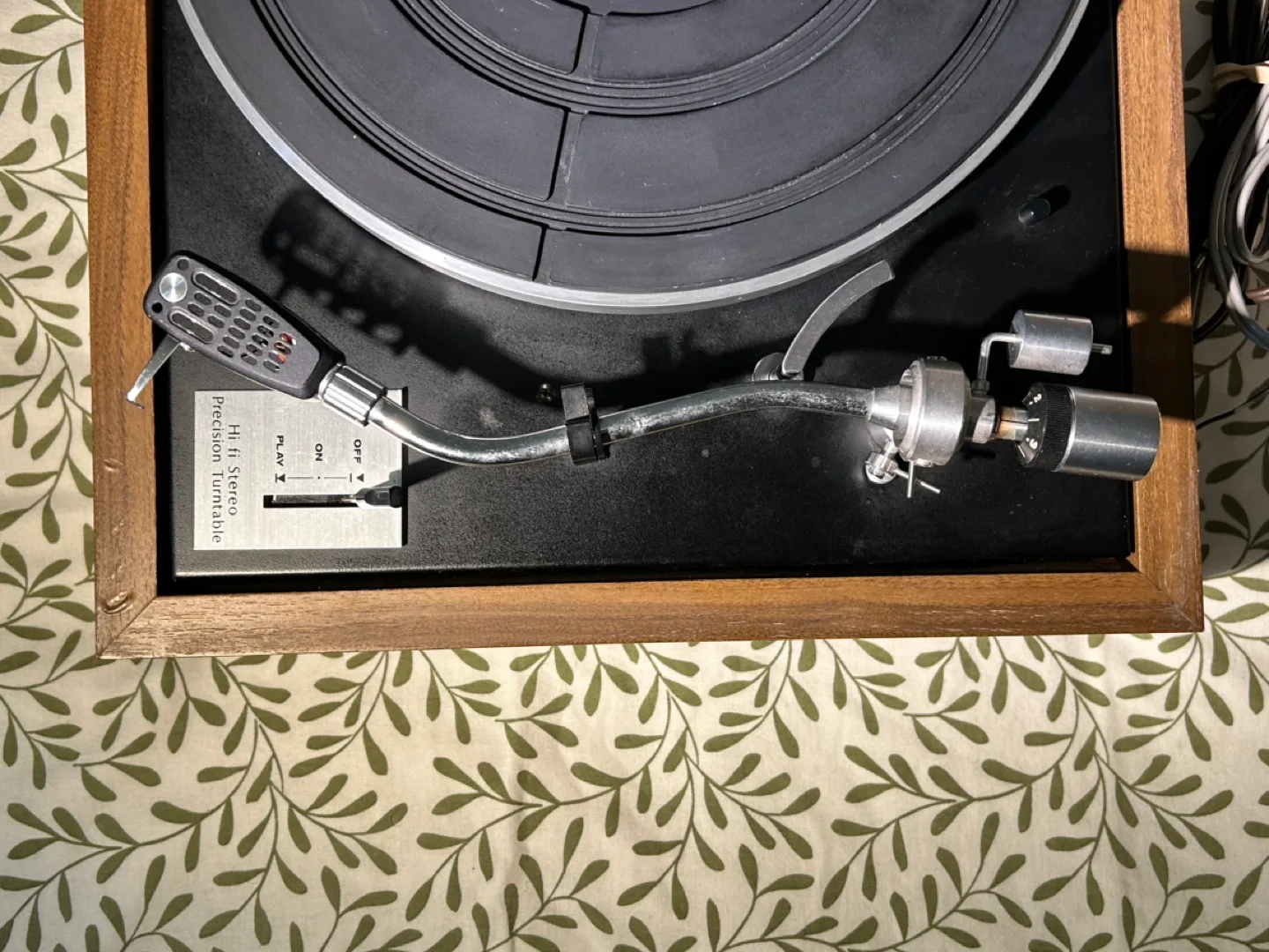 Electra BD-2000 Belt Drive Turntable, Shure M92e Cartridge image indicator(6)