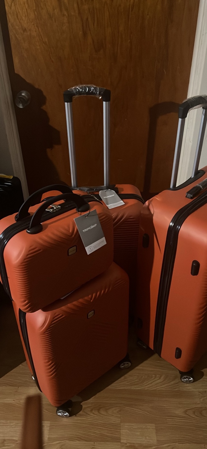 Tripcomp 4-Piece Luggage Set - Dark Orange - photo 2