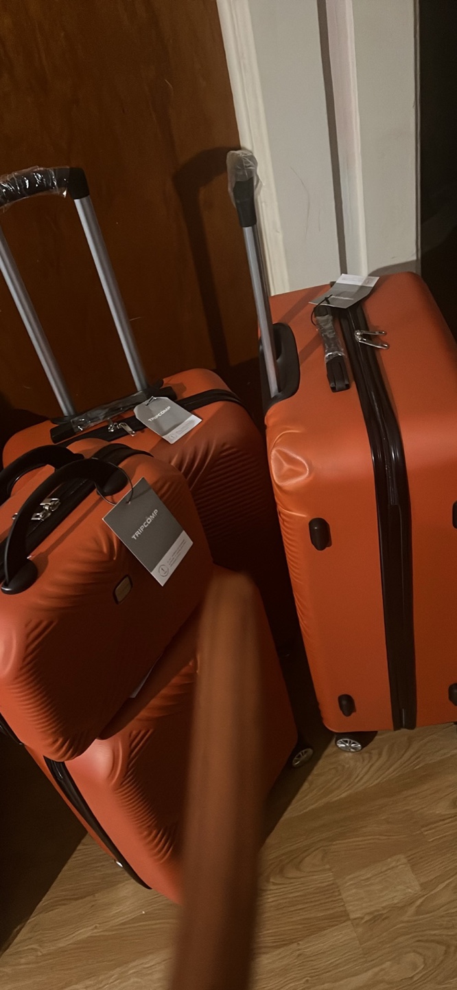 Tripcomp 4-Piece Luggage Set - Dark Orange - photo 3