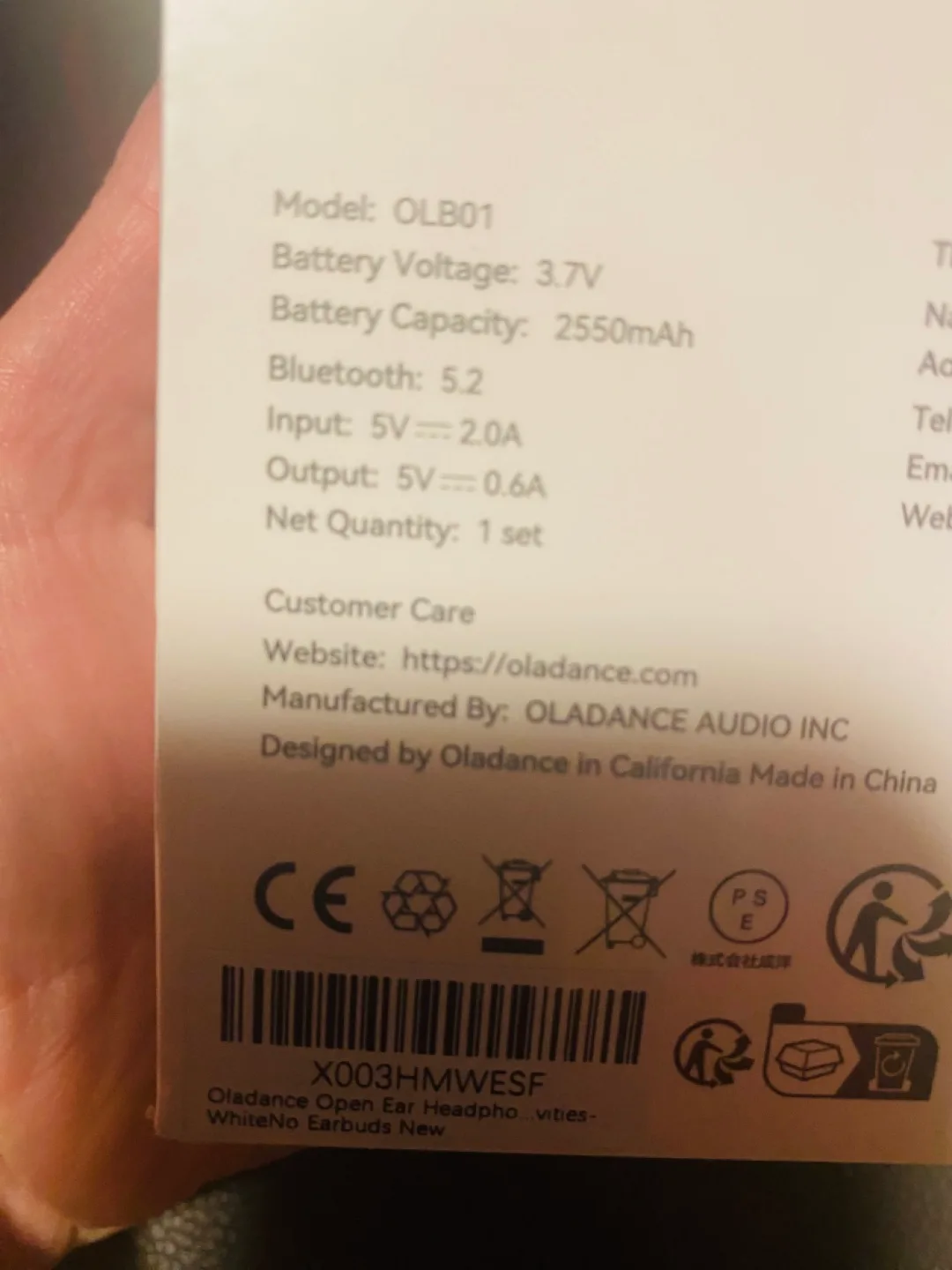 OlaDance Charging Case (Warm White) image indicator(4)