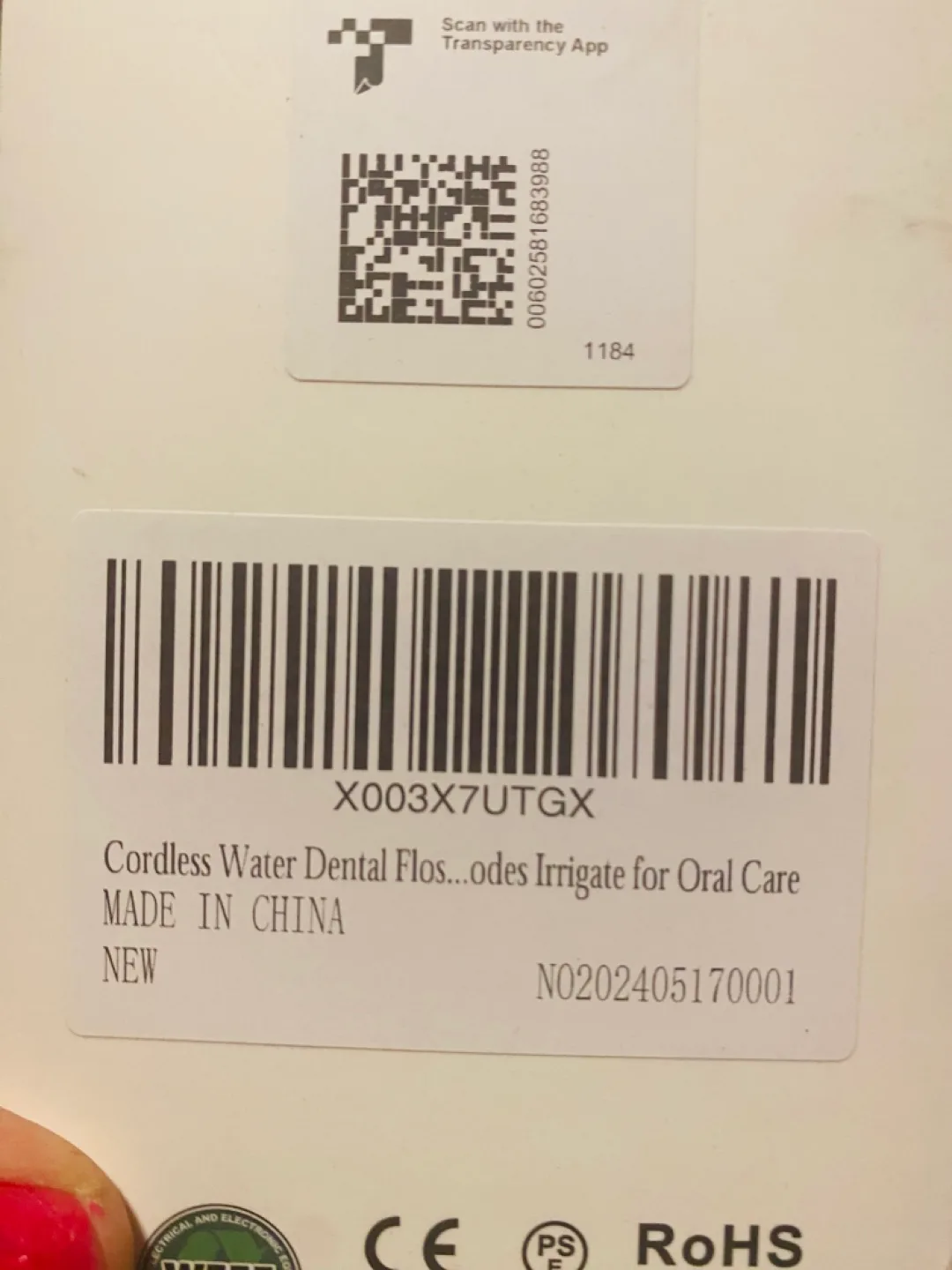 INSMAART Wireless Portable Oral Irrigator image indicator(5)