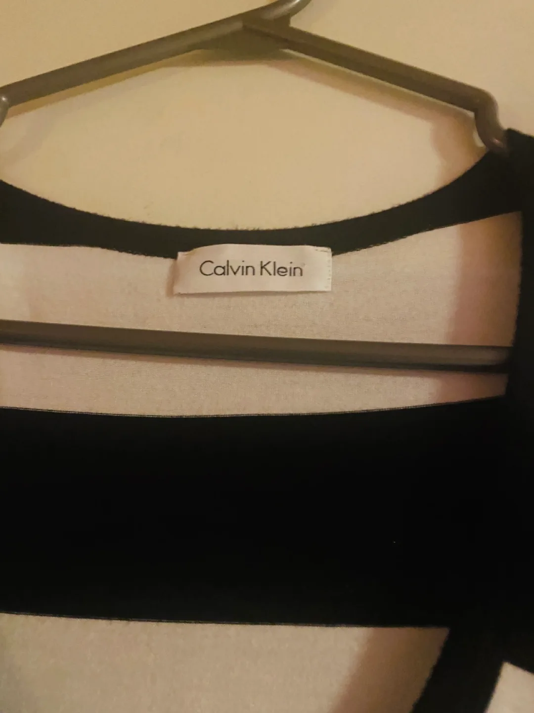 Calvin Klein Black and White Striped Dress image indicator(2)