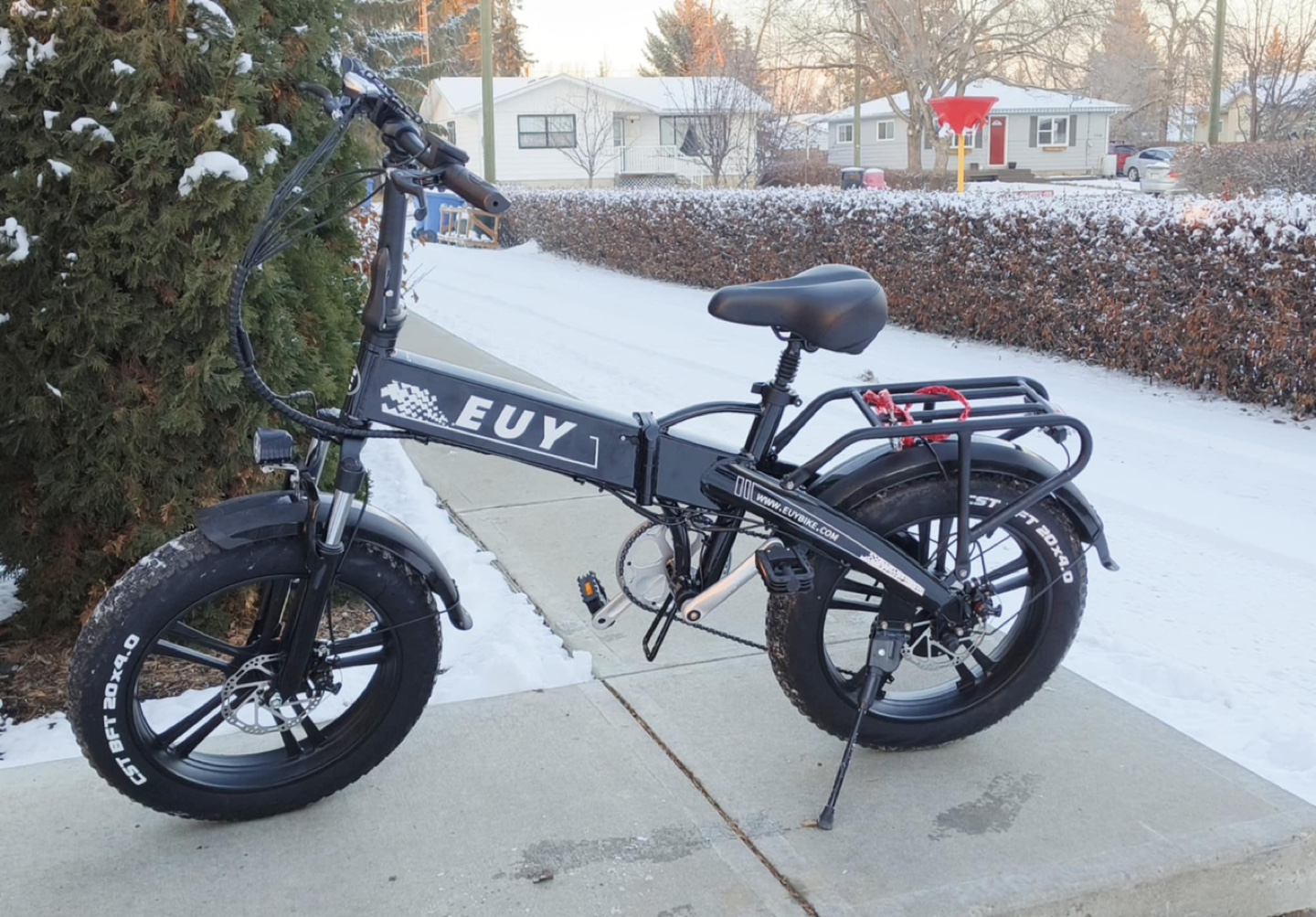EUY NXB 1000W (peak) Folding Electric Bike
