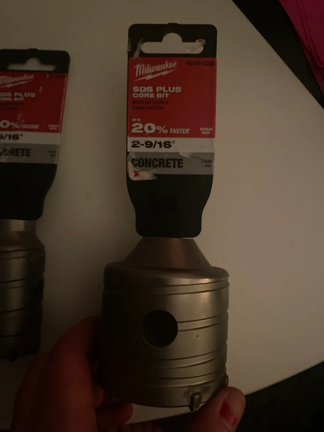 Milwaukee SDS Plus 2-9/16" Concrete Core Bit image indicator(2)