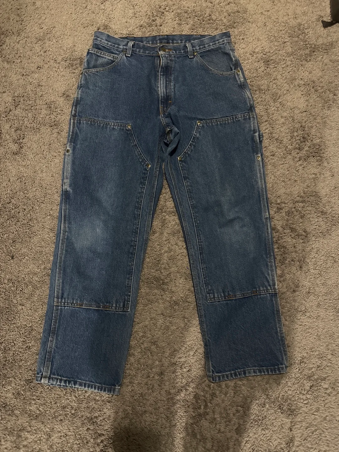 Men's Wrangler Carpenter Jeans - Size W34 x L30 image indicator(2)