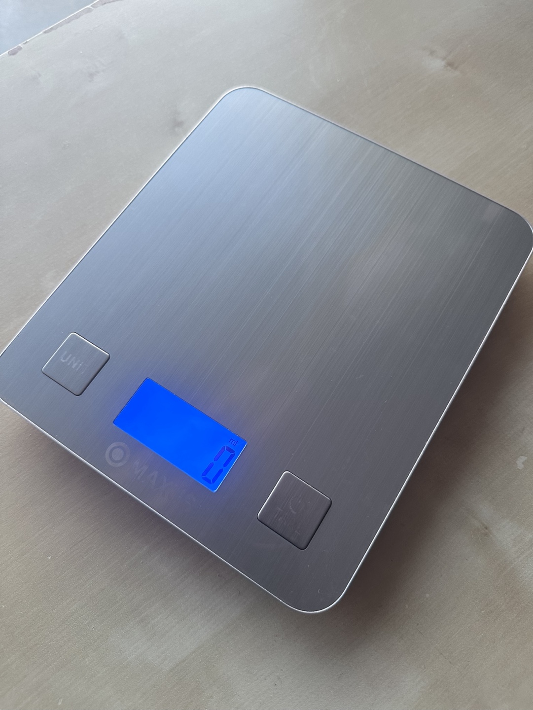 Maxxus Digital Kitchen Scale - Silver