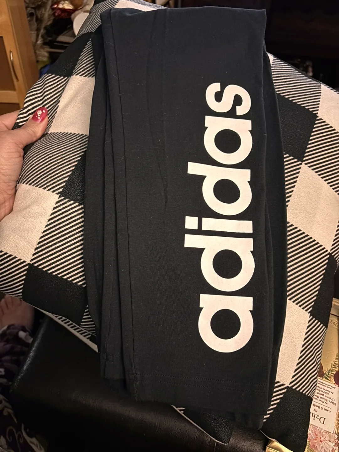 Adidas Women's Black Leggings Size Small image indicator(3)