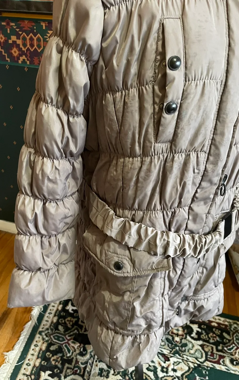 🧡Women's Faux Fur Trimmed Puffer Jacket image indicator(2)