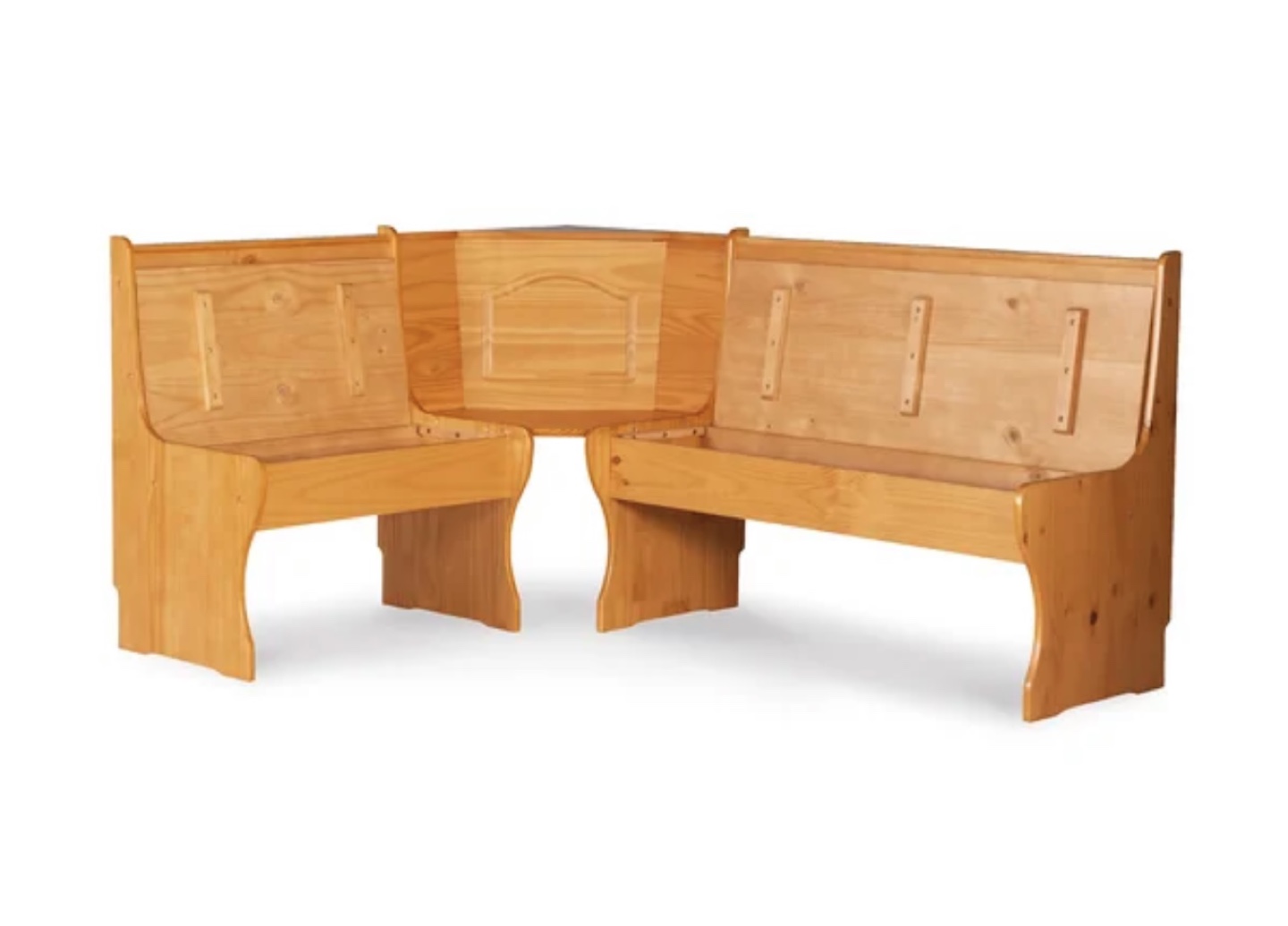 Corner Bench Nook Dining Set with Storage