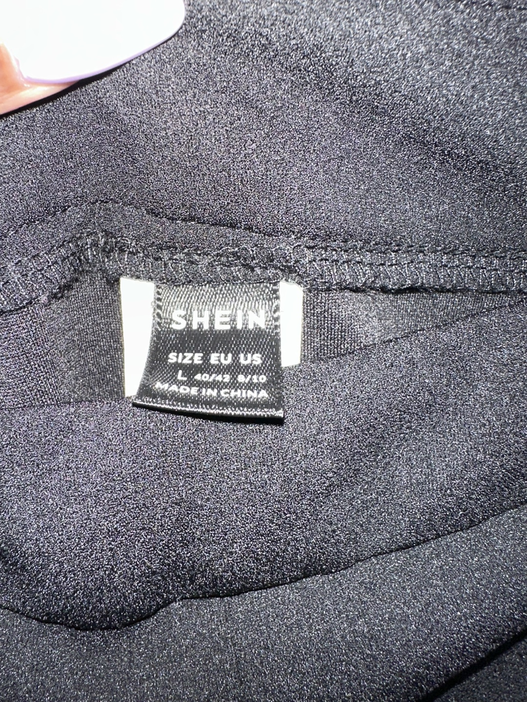 SHEIN Black Wide Leg Pants - Size Large - photo 2